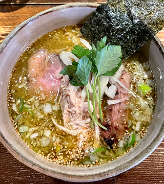 神田とりそば なな蓮 鴨の濃いだしラーメン