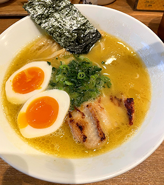 鶏ポタラーメン THANK お茶の水 ぽてりラーメン