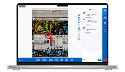 ライブタスケルのマーキング（ペン書き込み）機能