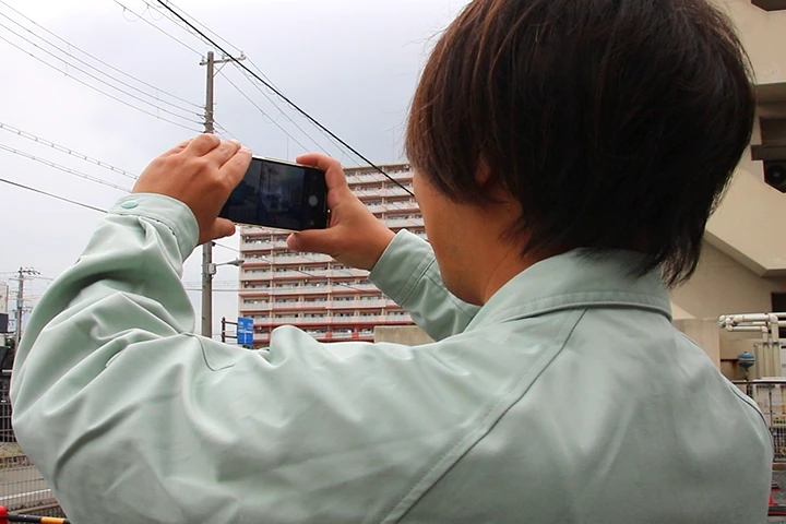 スマートフォンで撮影した写真がそのまま写真集に